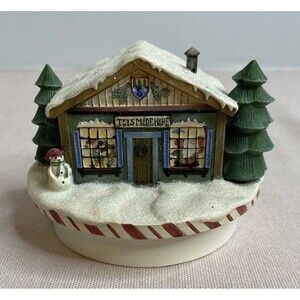 Our America Debbie Mumm Candletoppers Collection Santa's Workshop